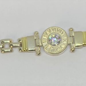 PANTHER CUBIC BLANCO RELOJ ROMANO